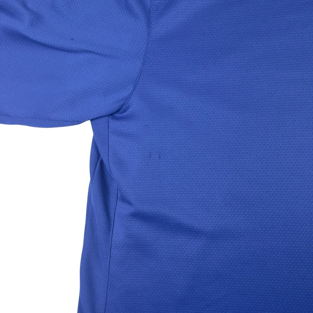 Nike Team Florida Gators Mens XXL‎ Polo Shirt Blue Orange Embroidered Logo NCAA